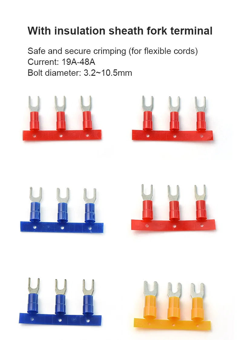 Pin Terminal, Insulated Round Terminal, Tube Terminals ピン端子、絶縁丸端子、チューブ端子