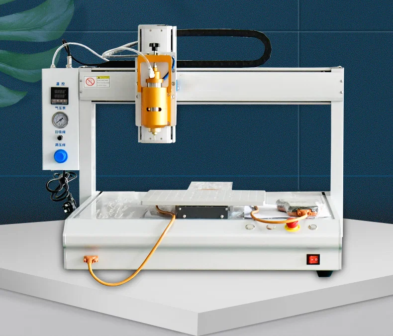 固形接着剤ホットメルトディスペンシングロボット、高品質のデスクトップ551接着剤ディスペンサーロボット、粘度ホットメルトディスペンシングロボット