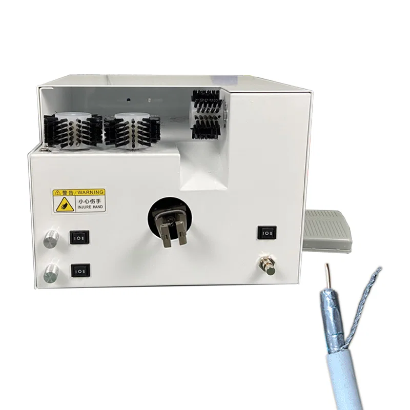 マルチコアツイストペアケーブルマシンシールドワイヤーディバイダーマシン、シールドワイヤーブラシ&ツイストマシン編組ワイヤーブラッシングおよびツイストマシン、ワイヤーハーネスブラッシングおよびツイストワイヤーマシン