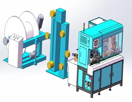全自動米国電源コード製造機、 EU プラグ電源コードケーブル製造機、電源ケーブル切断ストリッピング