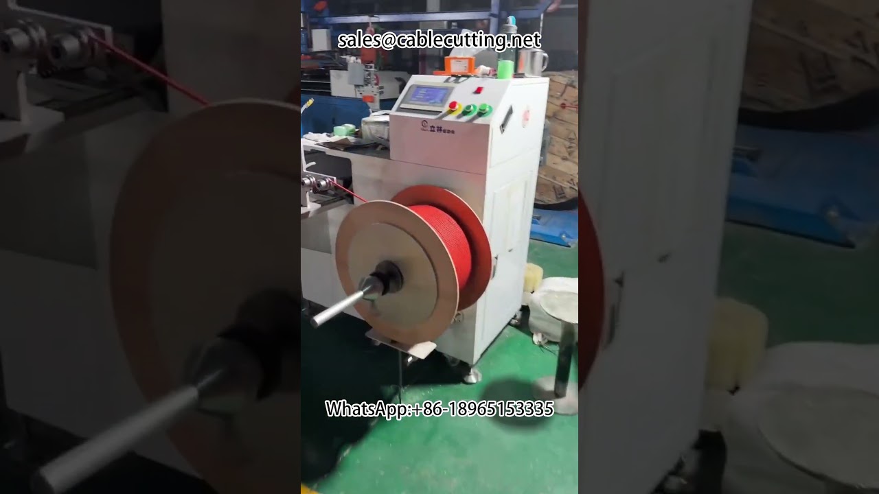 Automatic Meter Counting and Winding Machine with Wooden Disc for 1000m Wire Rewinding