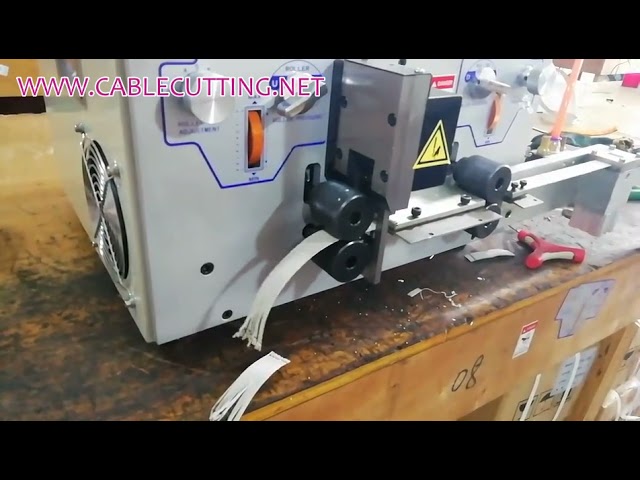 Automatic Parallel Wire Stripping and Splitting Machine for Copper Wire Processing