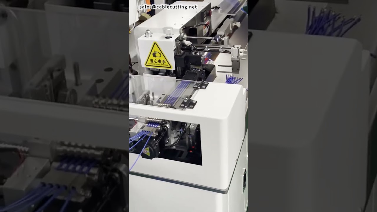 Multi-Function Terminal Crimping and Tinning Machine for Factory Automation