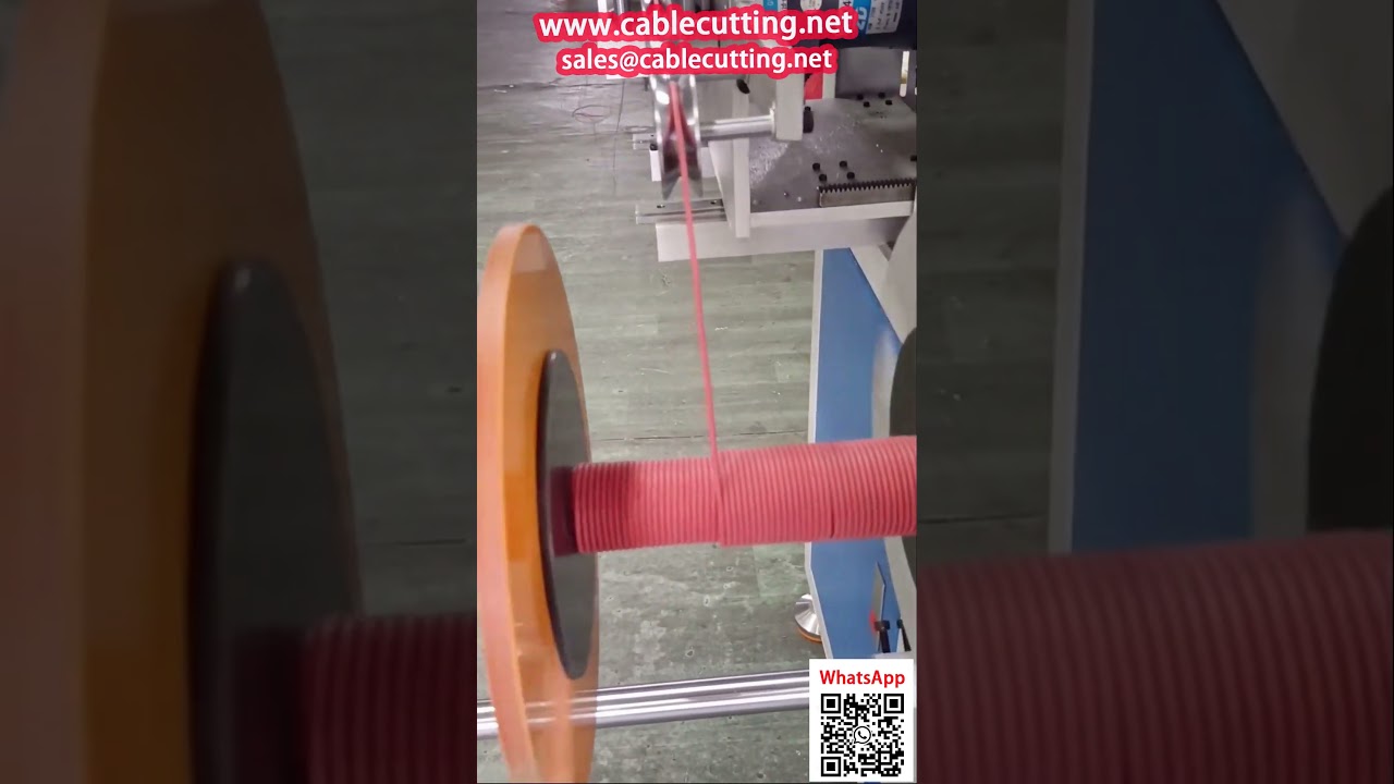 Enrouleuse Compteuse sur Bobine à Alignement de Précision Servo pour Fil Électronique