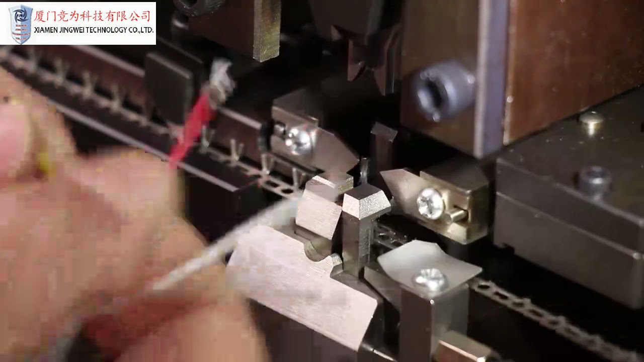 Automatic Cable Wire Stripping and Crimping Machine for Industrial Assembly