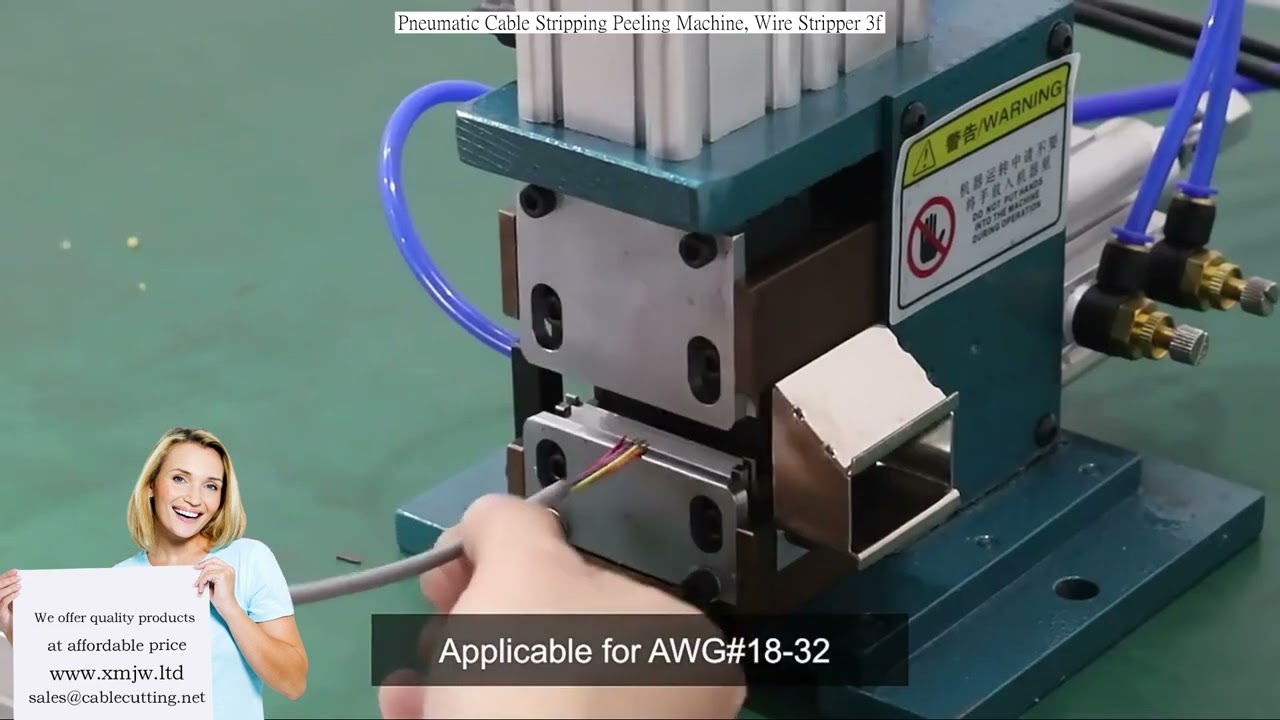 Pneumatic Cable Stripping Peeling Machine, Wire Stripper