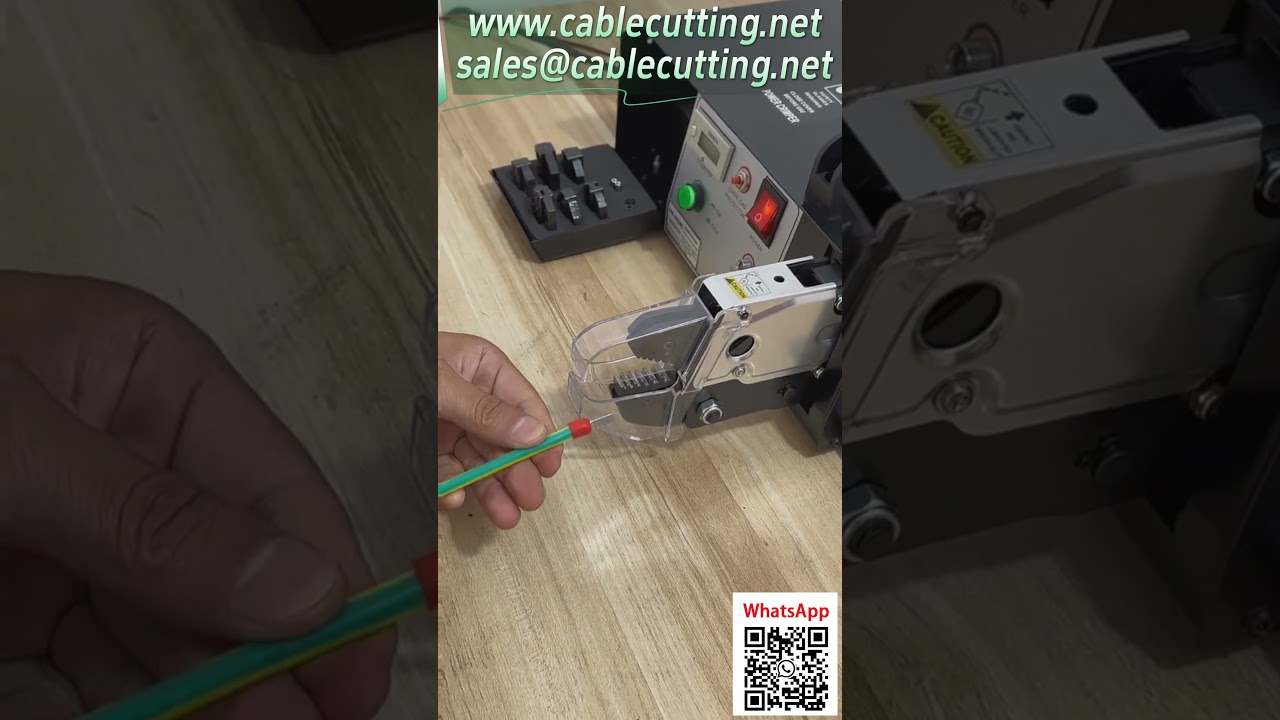 Automatic Terminal Crimping Machine | Cut-Strip-Crimp in One | Plug and Play