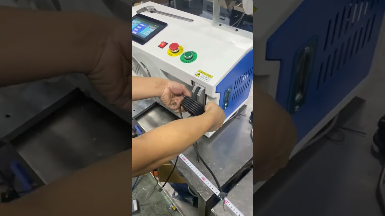 Traversing Wire Winding and Tying Machine with HeadTail Retention #machine #automobile #diy