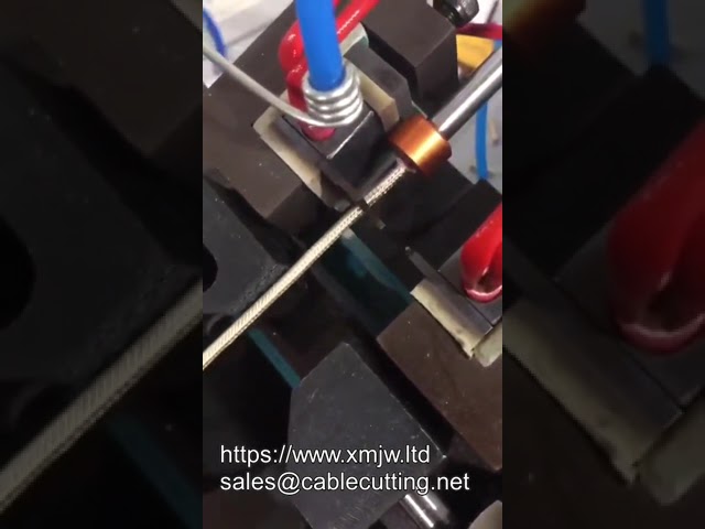 WPM-150-A Electric Heating Vertical Wire Stripping Machine