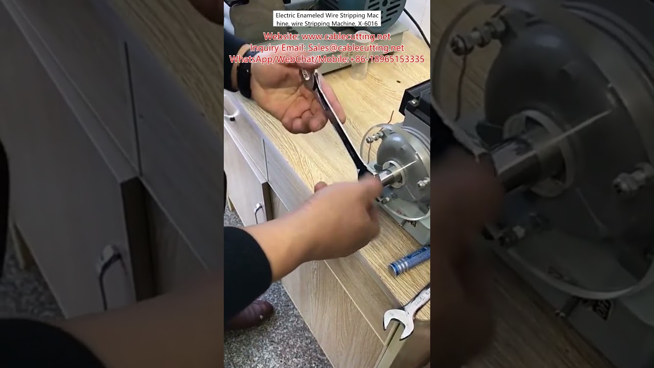 Electric Enameled Wire Stripping Machine, wire Stripping Machine, X 6016