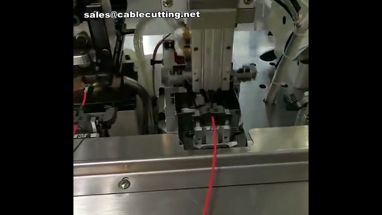 Heat Shrinkable Cable Crimping Machine,Automatic Wearing Heat Shrinkable Tube Machine,Drying Heat Sh