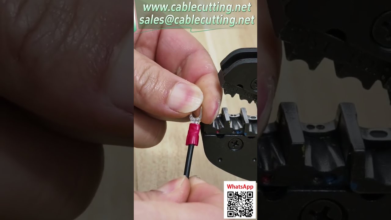 Automated Terminal Crimping Machine, Quick-Change Dies, Plug-and-Play, Multi-Function #Factory Automation