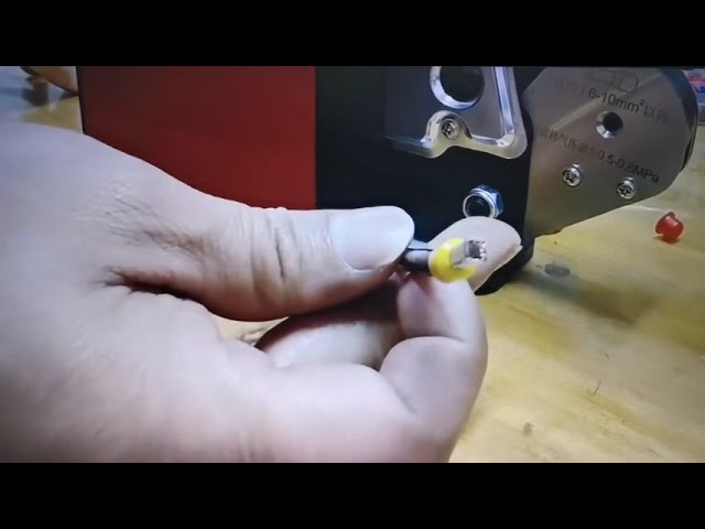 Pneumatic Tubular Terminal Crimping Machine T-6-4