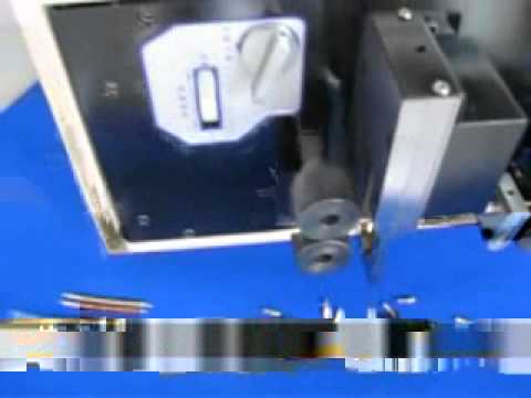 Coax Cable Stripping and Cutting Machine WPM-09S http://www.cablecutting.net