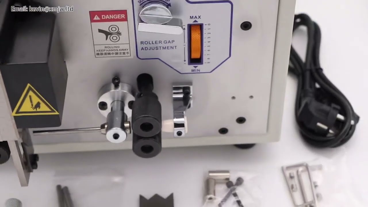 SWT-508-SD Automatic Wire Stripping Peeling Cutting Machine, 0-1.4-5mm², Touch Screen Adjustable