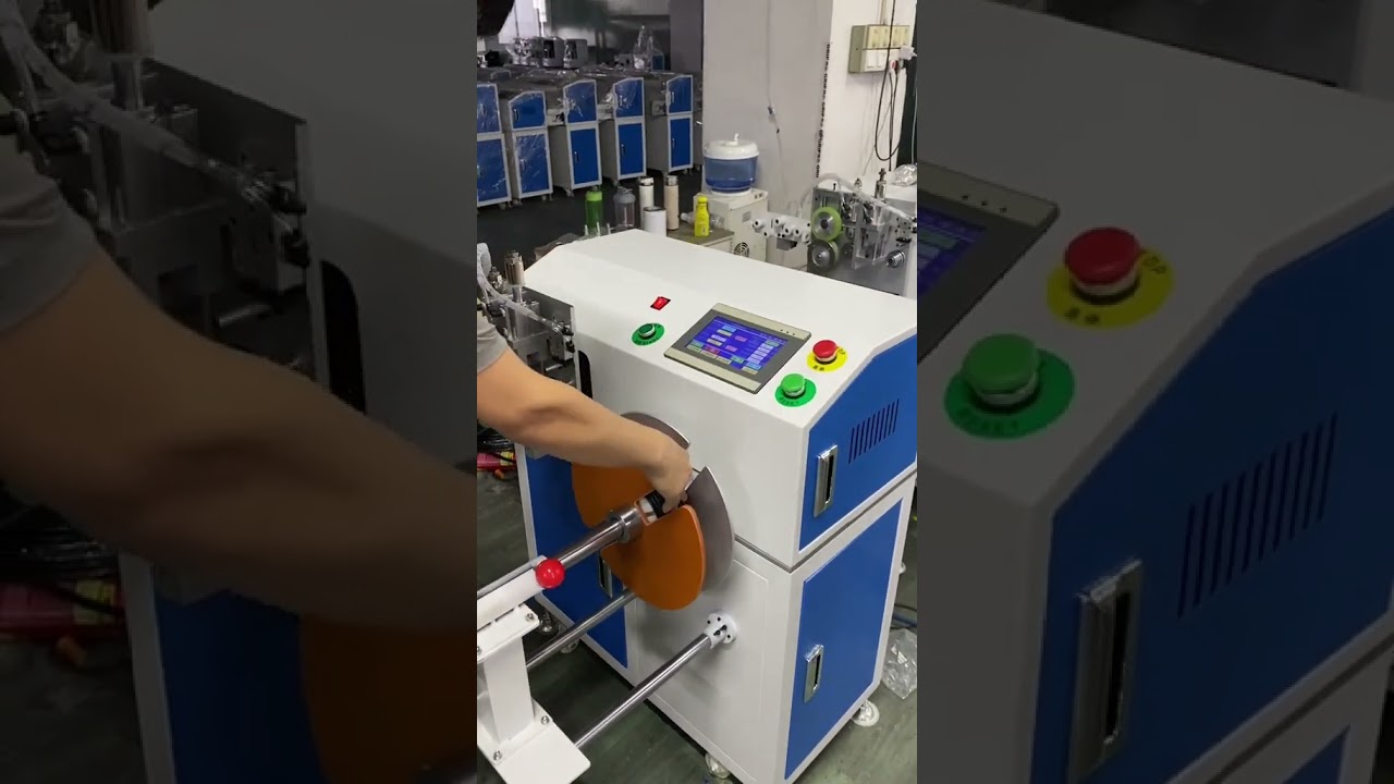 Precise Floor-Standing Metering Wire Winder with Cutting Function for 15kg Load