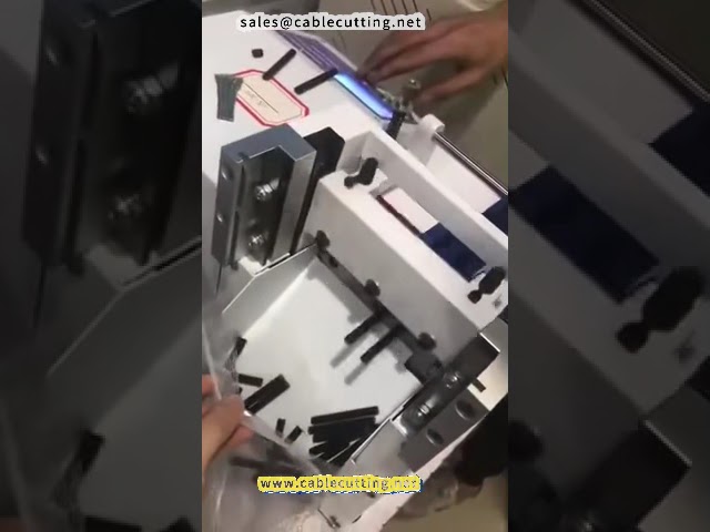 Automatic Hose and Heat Shrink Tube Cutting Machine | PVC Pipe Cutter