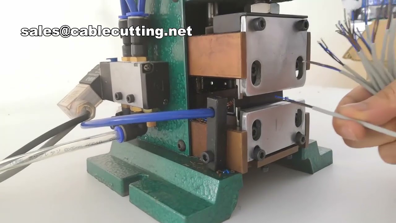 Pneumatic Cable Wire Stripping Machine, Vertical Type Peeling Machine