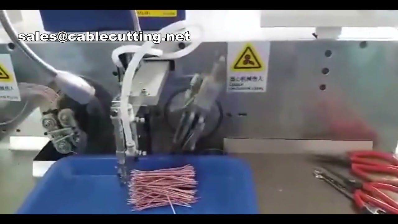 Fully Automatic Multi-Function Wire Dipping Machine with Double-Head Stripping, Cutting, and Twist Tin Dip