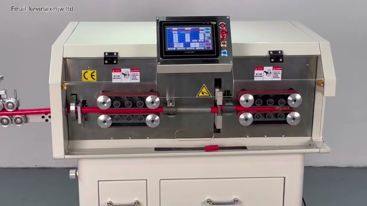 SWT-508-MAX-3 Full Servo Motor Wire Peeling Stripping Cutting Machine, 150mm, Automatic Touch Screen