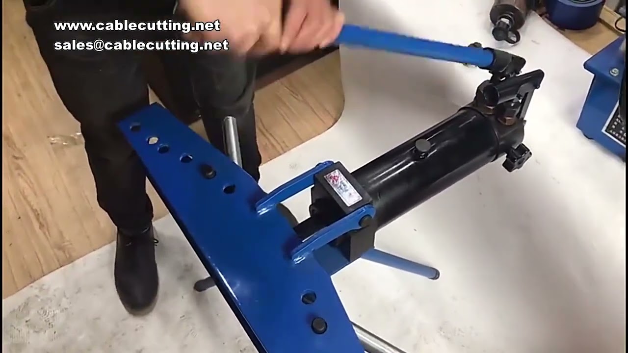 10T 16T 18T 21T Hydraulic Rebar Bender Manual Tube Bending Machine Stainless Steel Pipe Bending Tool