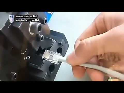 Rj45 Wire Assemble Machine Optical Cable Joint Machine Telephone Net Cable Making Machine Crimping 2