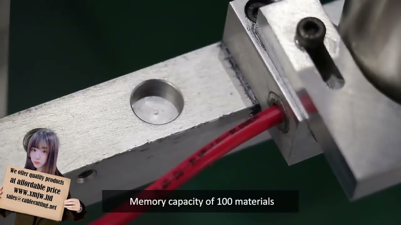 Automatic Wire Inkjet Printer Cutter Stripper Cable Cutting Stripping Machine Wire Marking Machine