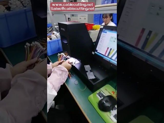 Wiring Harness Color Sequence Detector | Wire Harness Inspection Equipment | Wire Color Identification