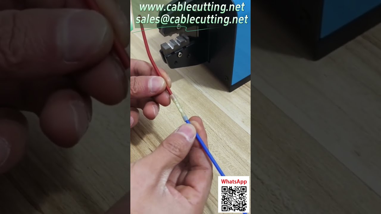 Waterproof Terminal Crimping Machine One-Stop Crimping Demo