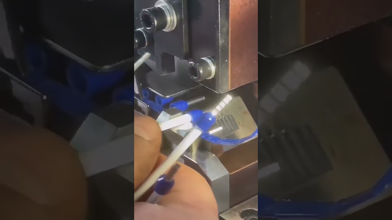 Super Quiet 1.5T 2T Mute Horizontal Terminal Crimping Machine | End Crimper