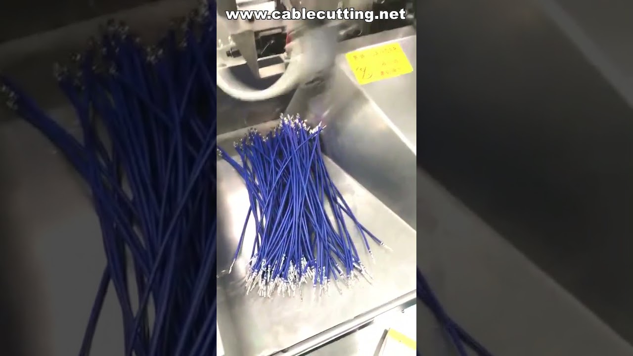 Fully Automatic Terminal Crimping Machine for Electrical Wire Cutting and Stripping