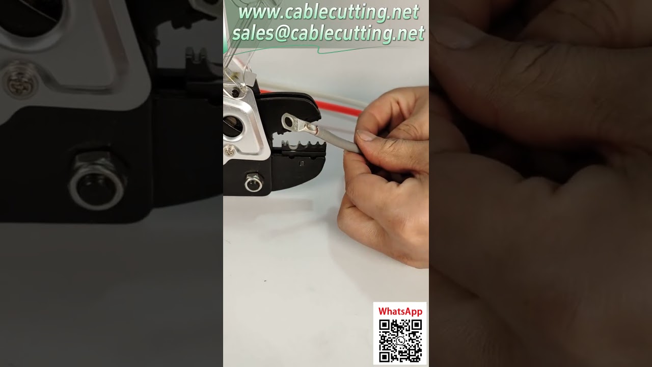 AM-10 Automatic Crimping Machine for 0.5-10 sq mm Bare Terminals, Custom Dies