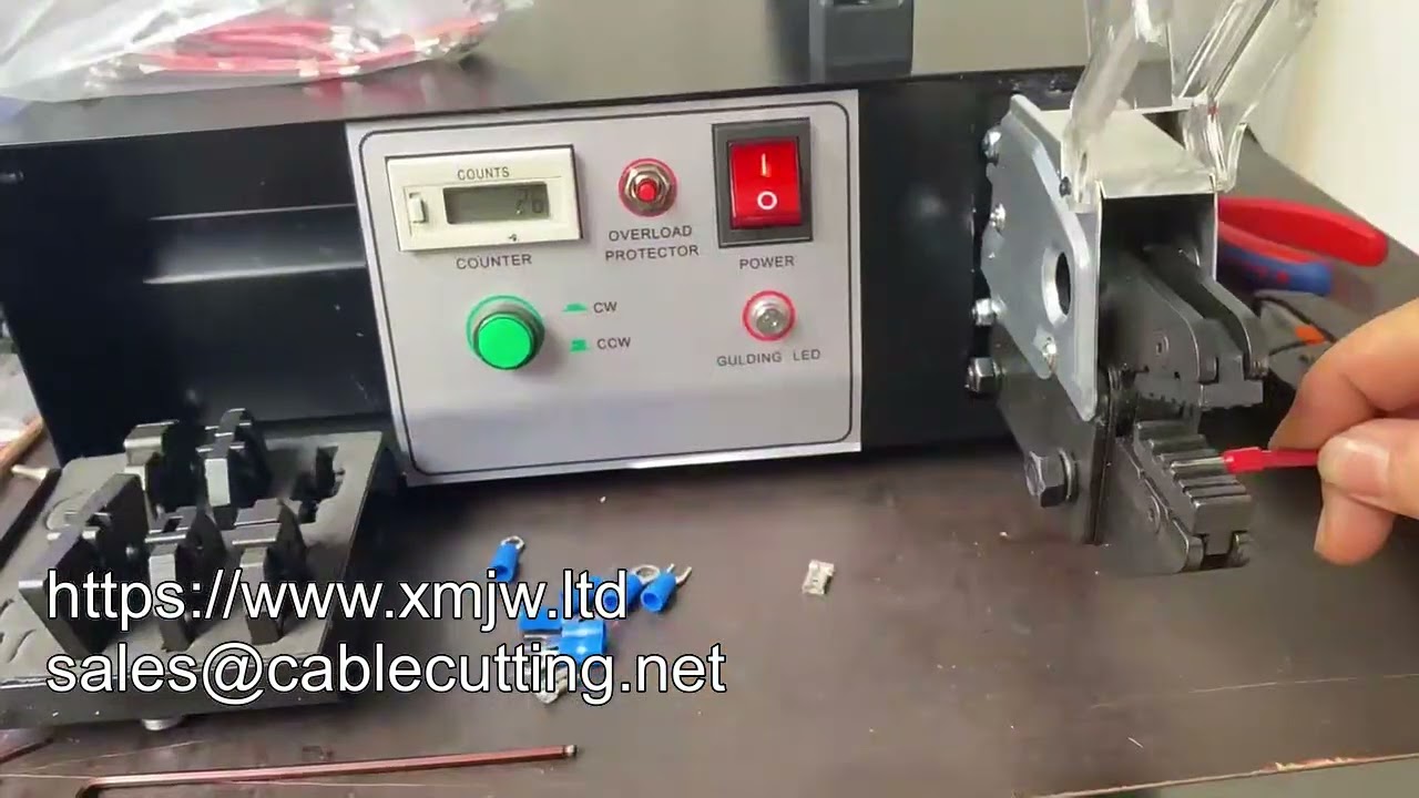 Electric Cutting Stripping And Crimping Machine