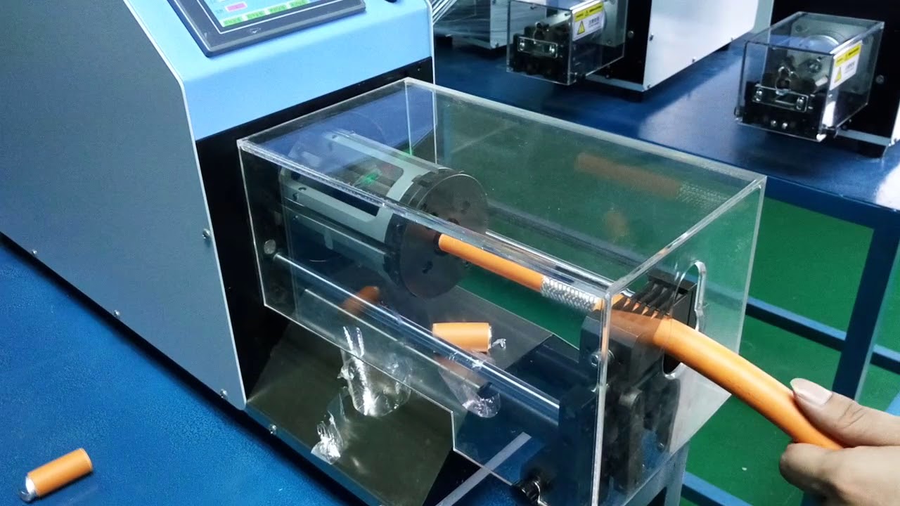 Coaxial Cable Stripper Machine | High-Precision Wire Processing