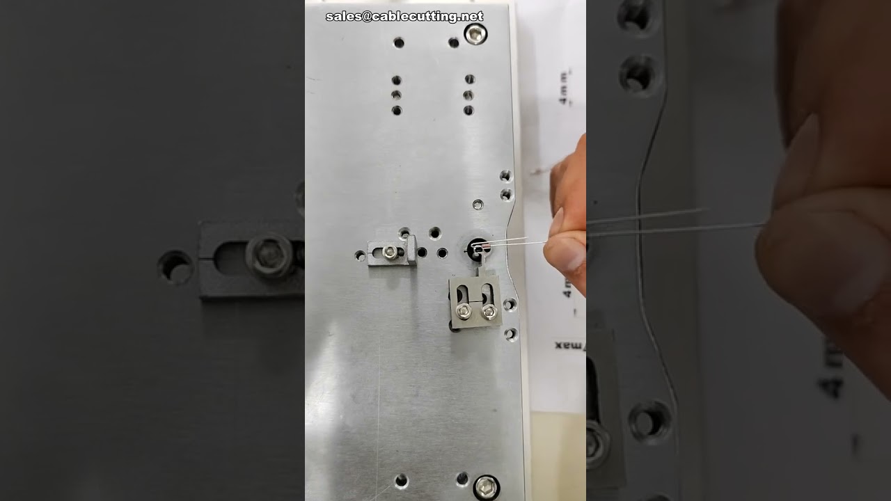 Resistor Lead Forming Machine | Automatic Wire Bending Machine