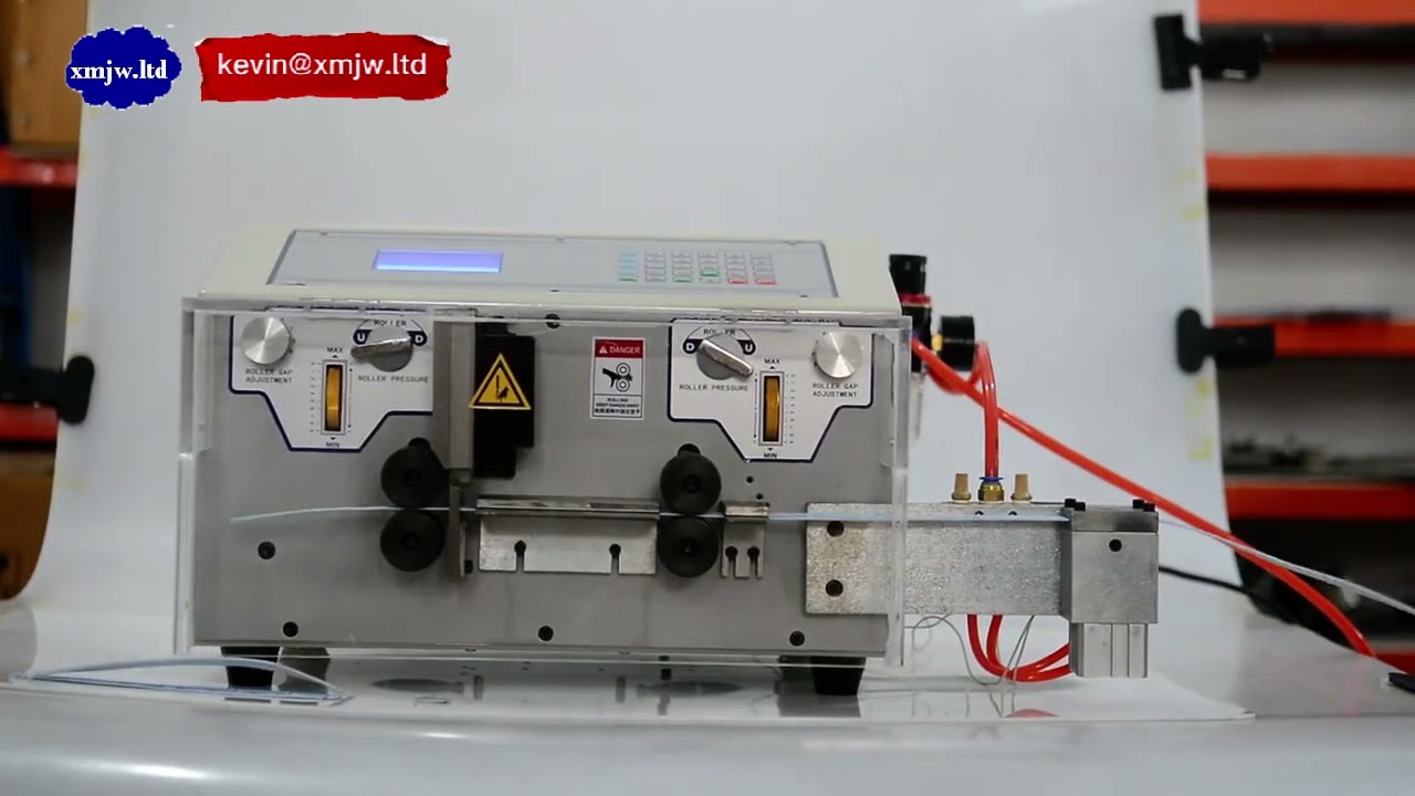 Flat Wire Cutting, Striping, and Separating Machine | Automated Wire Processing