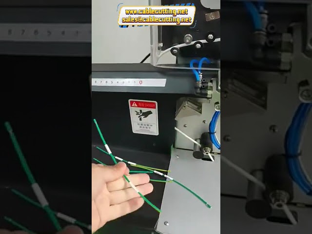 Print Number Tube Peeling Machine with Computer Line Printing for Wire Cutting