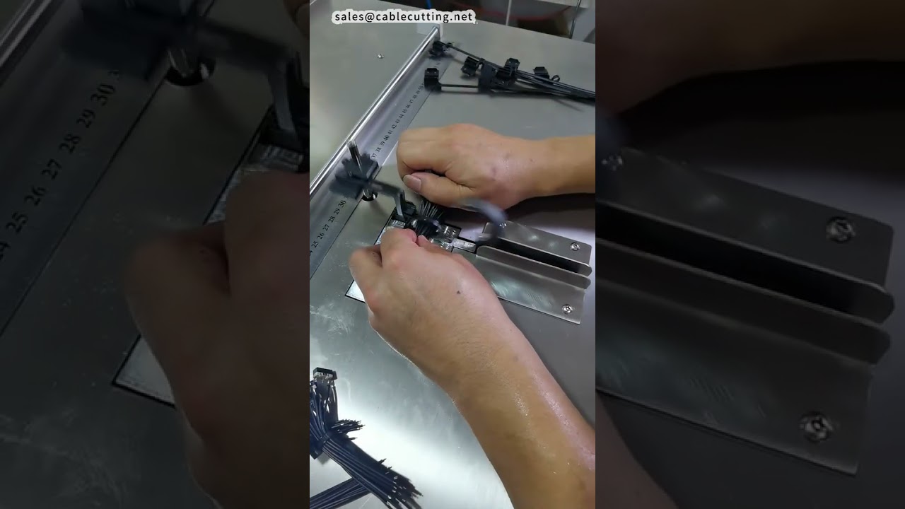 Customizable Cable Tie Machine for Special Shaped Ties Multi Use #factory #machine