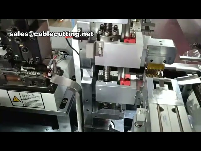 Automatic Double Head Terminal Crimping Machine | Fully Automatic Wire Crimper