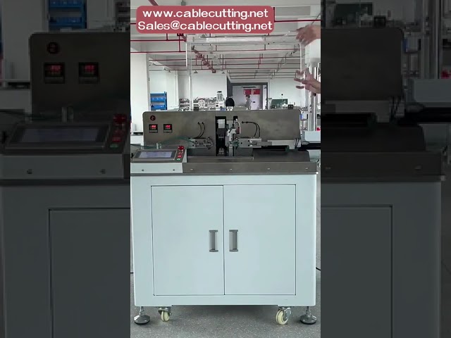 Automatic Wire Cutting, Stripping, Twisting and Tin Soldering Machine
