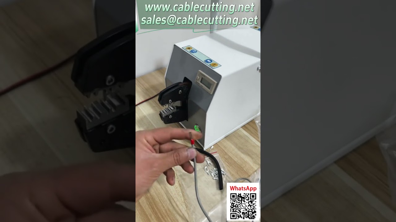 Wire Terminal Crimping Tool for Tube Type Bare Terminals and Connectors