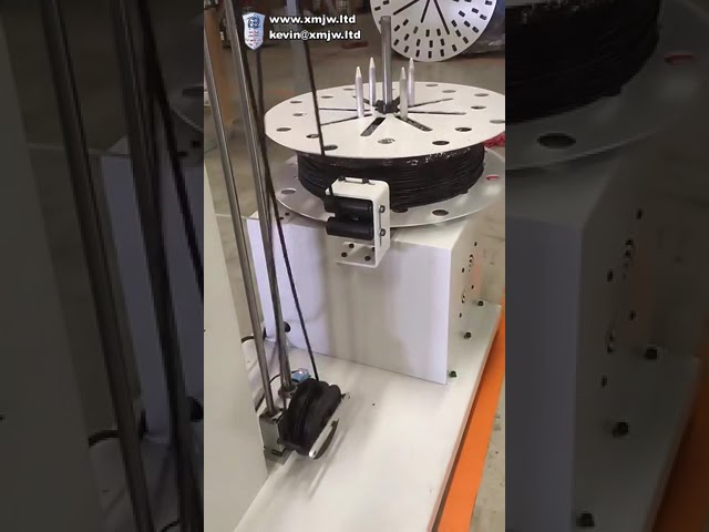 Automatic Cable Cutting, Stripping, and Terminal Crimping Machine with Pay-Off & Feeding