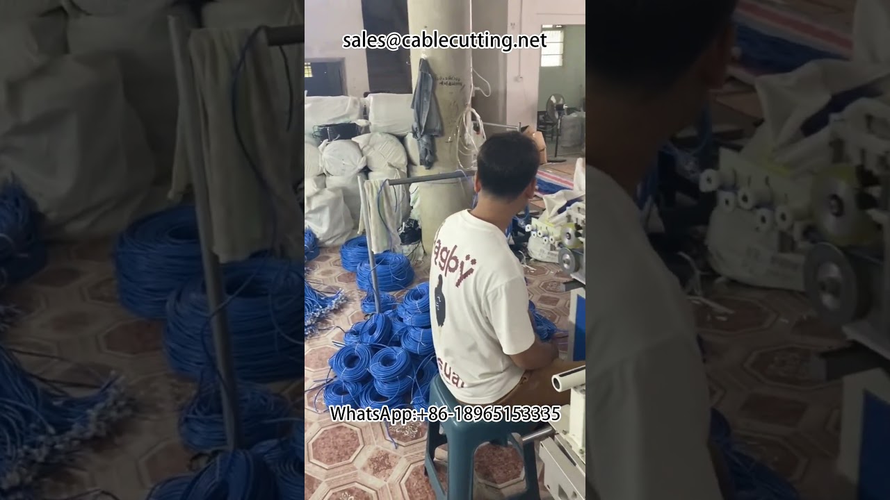 #Network cable #Wire winding machine #Wire processing