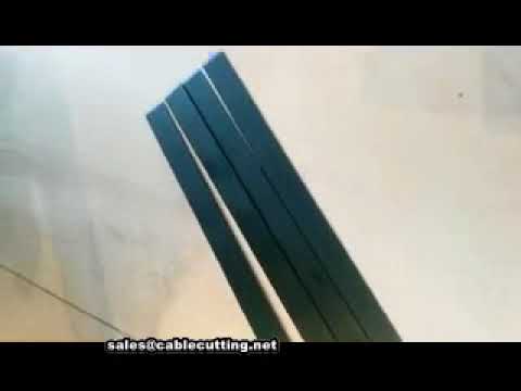 Automatic steel band cutting