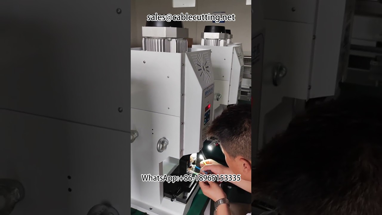 Wire harness Equipment #terminal machine #automotive wire harness six sides without changing moulds