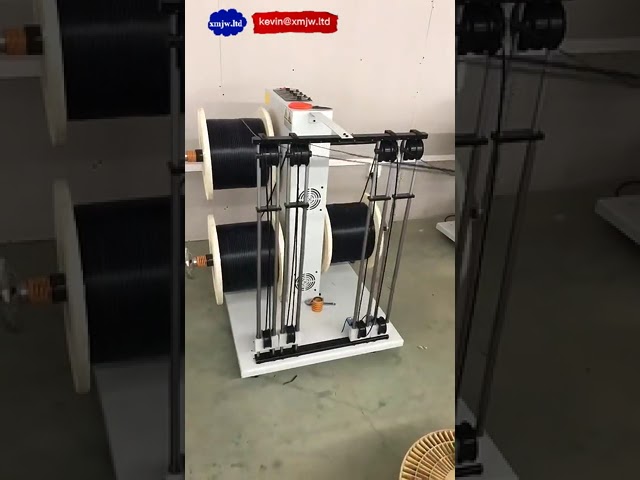 Automatic Four-Reel Cable Feeding Machine | 4-Axis Wire Pay-Off System