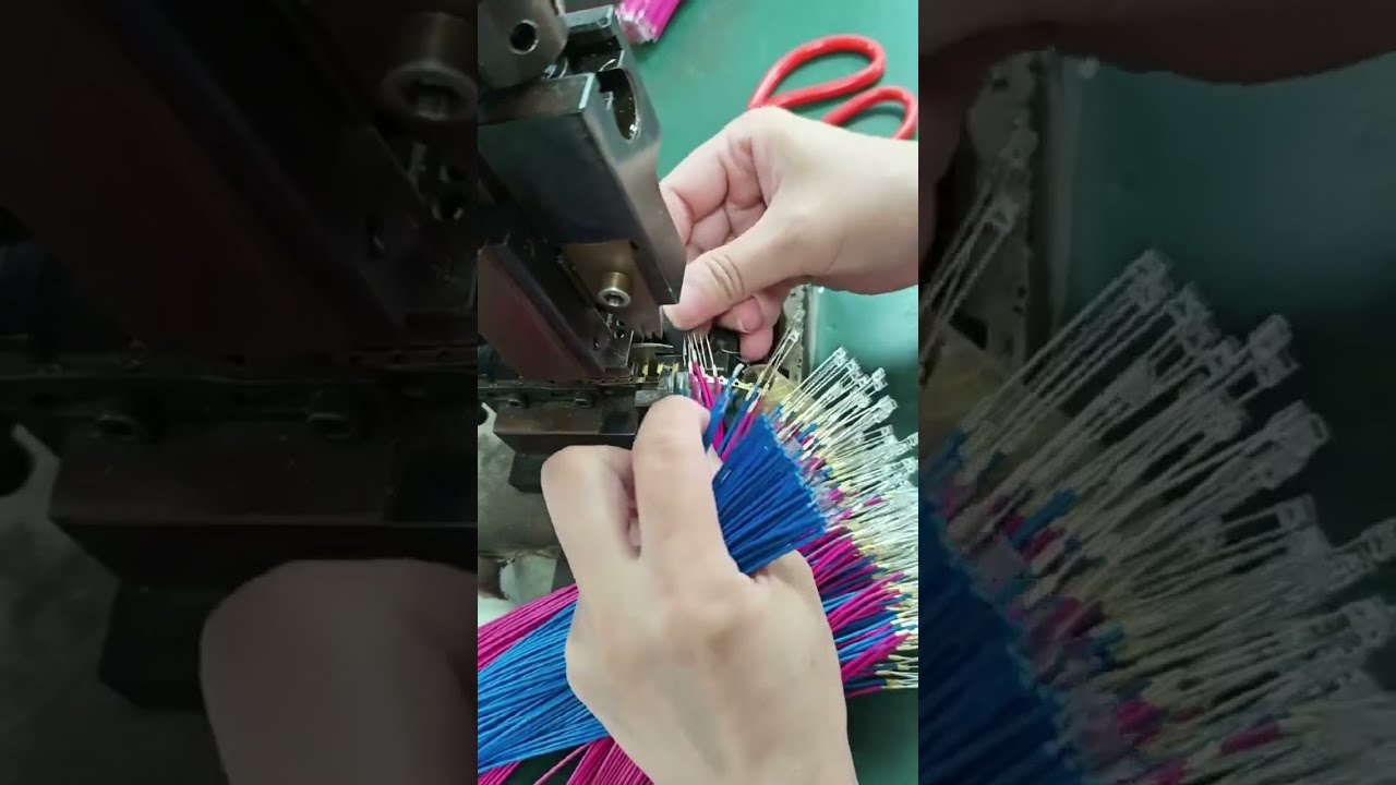 Wire and LED Diode Connection Equipment | Automated Cable Stripping Machine