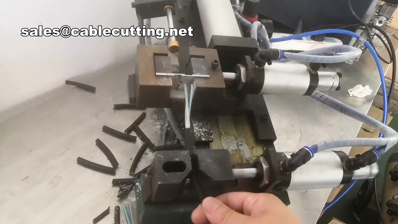Gas Electric Wire Stripping and Peeling Machine for Industrial Automation