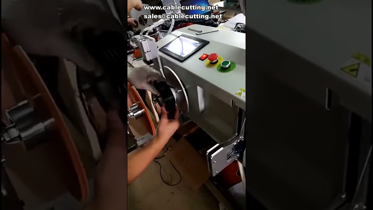 Cutting Wire Winding and Binding Machine | Power Cord Winding Machine | Small Wiring Machine