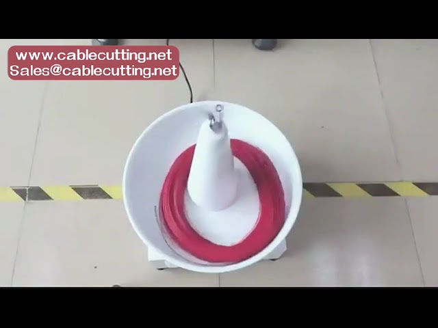 Small Size Dereeler Wire Feeding Machine Cable Roller Pay-Off Machine